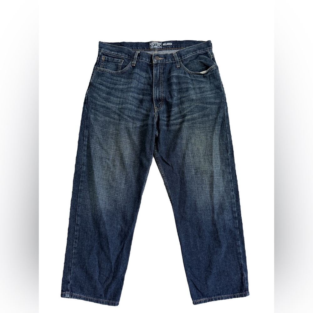 LEVIS Signature by Levi Strauss & Co. Men's Relaxed Fit Jeans